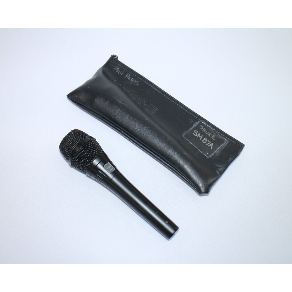 Shure SM87A High-Quality Supercardioid Dynamic Microphone  Good Tested